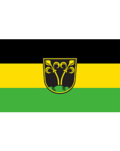 Flag: Traunstein, GKSt |  landscape flag | 1.35m² | 14.5sqft | 90x150cm | 3x5ft 