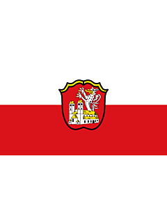 Flag: Altenstadt |  landscape flag | 1.35m² | 14.5sqft | 90x150cm | 3x5ft 