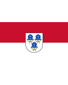Flag: Landshut |  landscape flag | 1.35m² | 14.5sqft | 90x150cm | 3x5ft 