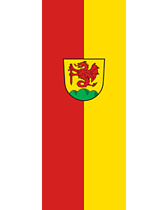 Bandera: Auerbach |  bandera vertical | 3.5m² | 300x120cm 