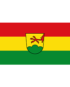Flag: Buchhofen |  landscape flag | 1.35m² | 14.5sqft | 90x150cm | 3x5ft 