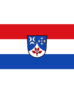 Flag: Grattersdorf |  landscape flag | 1.35m² | 14.5sqft | 90x150cm | 3x5ft 
