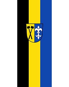 Bandiera: Vertical striscione banner Metten, M |  bandiera ritratto | 3.5m² | 300x120cm 