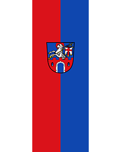 Bandiera: Vertical striscione banner Osterhofen, St |  bandiera ritratto | 6m² | 400x150cm 