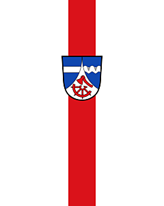 Vertical Hanging Swivel Crossbar Banner Flag: Eppenschlag |  portrait flag | 3.5m² | 38sqft | 300x120cm | 10x4ft 
