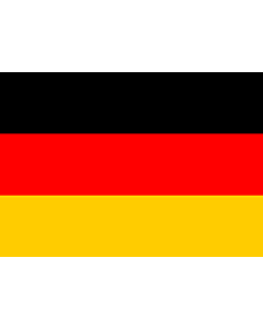 Flag: Germany |  landscape flag | 0.7m² | 7.5sqft | 70x100cm | 2x3ft 