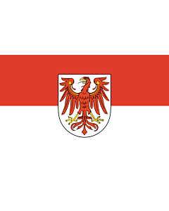 Flag: Brandenburg, portrait flag, 3.5m², 38sqft