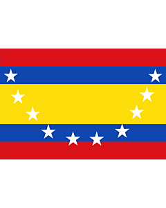 Flagge: Large Província Loja  |  Querformat Fahne | 1.35m² | 90x150cm 
