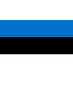 Bandera: Estonia |  bandera paisaje | 0.7m² | 70x100cm 