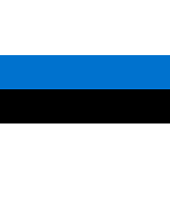 Bandera: Estonia |  bandera paisaje | 1.35m² | 90x150cm 