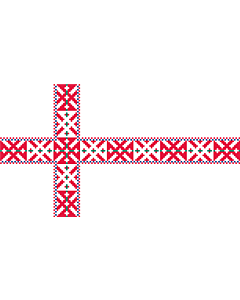 Drapeau: Setomaa | Setumaa lipp |  drapeau paysage | 2.16m² | 120x180cm 