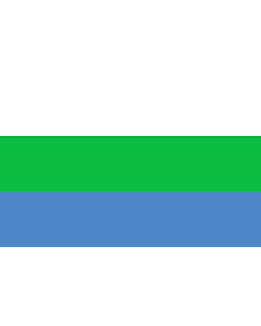 Flagge: Large Tamsalu | Municipal flag of Tamsalu  Estonia  |  Querformat Fahne | 1.35m² | 90x150cm 