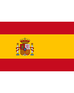 Bandiera: Spagna |  bandiera paesaggio | 0.96m² | 80x120cm 