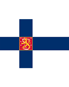 Flag: Finland |  landscape flag | 0.7m² | 7.5sqft | 70x100cm | 2x3ft 