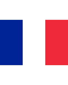 Bandera: Francia |  bandera paisaje | 0.24m² | 40x60cm 