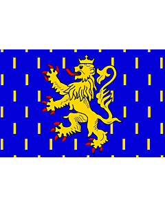 Flagge: XXS Franche-Comté  |  Querformat Fahne | 0.24m² | 40x60cm 