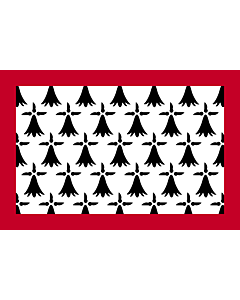 Drapeau: Limousin |  drapeau paysage | 0.24m² | 40x60cm 