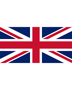 Flag: United Kingdom |  landscape flag | 6m² | 64sqft | 170x340cm | 70x140inch 