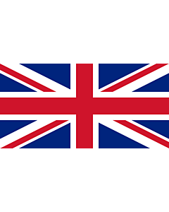 Bandera de Interior para protocolo: Reino Unido 90x150cm