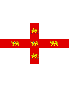 Flag: York |  landscape flag | 0.24m² | 2.5sqft | 40x60cm | 1.3x2foot 