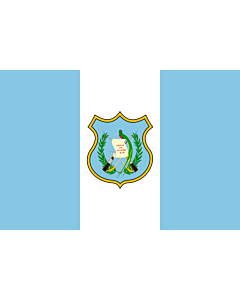 Bandiera: Guatemala  1924 | Guatemala as depicted in Nouveau Petite Larousse Illustré |  bandiera paesaggio | 2.16m² | 120x180cm 