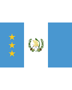 Drapeau: President of the Supreme Court of Justice of Guatemala | President of the Guatemalan Congress |  drapeau paysage | 1.35m² | 90x150cm 