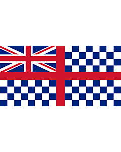 Bandiera: Old Flag of Guernsey | Chequered flag of Guernsey  as of 1863 |  bandiera paesaggio | 2.16m² | 100x200cm 