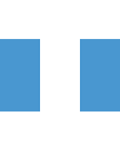 Bandiera: Guatemala |  bandiera paesaggio | 3.75m² | 150x250cm 