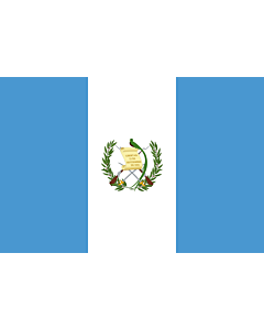 Flag:  Guatemala |  landscape flag | 3.375m² | 36sqft | 150x225cm | 5x7.5ft 