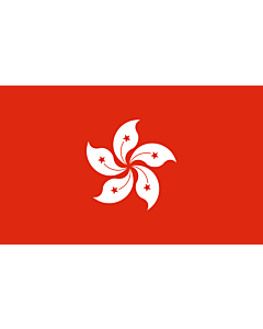 Vertical Hanging Beam Flag Hong Kong Portrait Flag 6m 64sqft 400x150cm 13x5ft