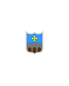 Drapeau: Oprtlja | Municipality of Oprtalj | Gemeinde Oprtalj | Comune di Portole | Općine Oprtlja | Občine Oprtlja |  drapeau paysage | 2.16m² | 100x200cm 