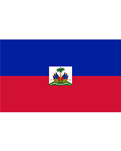 Flag: Haiti |  landscape flag | 6.7m² | 72sqft | 200x335cm | 6x11ft 
