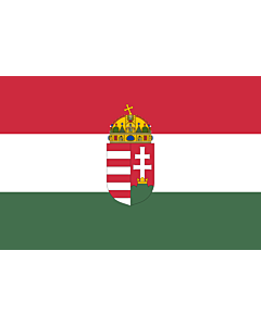 Flagge: XXS Ungarn  |  Querformat Fahne | 0.24m² | 40x60cm 