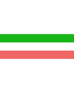 Bandera: Persia  1907 | Persia  Iran  at 1905-1910 |  bandera paisaje | 2.16m² | 85x250cm 