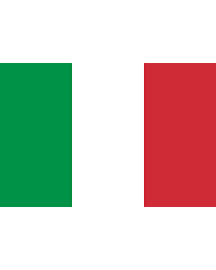 Flagge: XXS Italien  |  Querformat Fahne | 0.24m² | 40x60cm 
