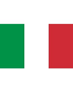 Drapeau: Italie |  drapeau paysage | 2.4m² | 120x200cm 