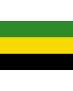 Flagge: Large First proposed flag of Jamaica  |  Querformat Fahne | 1.35m² | 90x150cm 