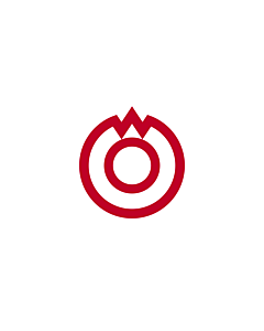 Bandiera: Yamaguti [Yamaguchi] |  bandiera paesaggio | 0.24m² | 40x60cm 