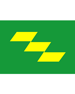 Flagge: XXS Präfektur Miyazaki  |  Querformat Fahne | 0.24m² | 40x60cm 