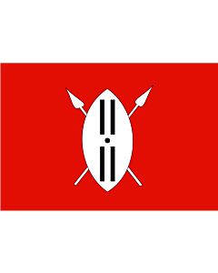 Flagge: Large Masai | Masai people  |  Querformat Fahne | 1.35m² | 90x150cm 