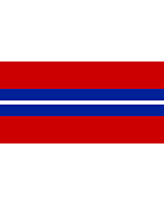 Bandiera: Kyrgyzstan  1991-1992 |  bandiera paesaggio | 1.35m² | 80x160cm 