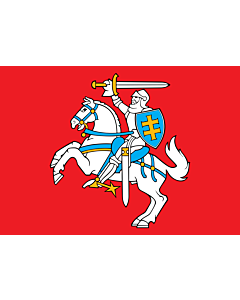 Flagge: Small Litauen  |  Querformat Fahne | 0.7m² | 70x100cm 