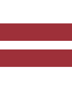 Drapeau: Lettonie |  drapeau paysage | 2.4m² | 120x200cm 