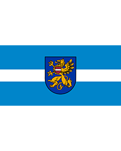 Flag: Rēzekne, Latvia |  landscape flag | 2.16m² | 23sqft | 100x200cm | 40x80inch 