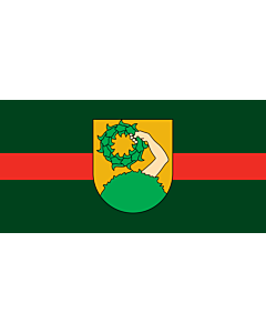 Bandera: Talsi | City of Talsi, Latvia | Talsu pilsētas karogs |  bandera paisaje | 1.35m² | 80x160cm 