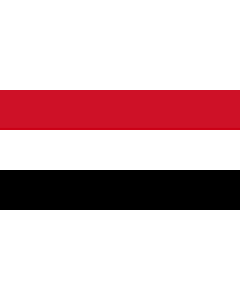 Flagge: Large Libya  1969–1972 | Libyan Arab Republic  1969-1972 | République arabe libyenne  1969-1972 | Repubblica Araba Libica  1969-1972 | علم الجمهورية العربية الليبية  ١٣٨٩-١٣٩٨  |  Querformat Fahne | 1.35m² | 80x160cm 