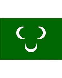 Flagge: Large Vilayet i Trablusgarp  |  Querformat Fahne | 1.35m² | 90x150cm 