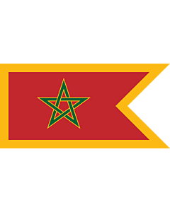 Flagge: XL Naval Jack of Morocco  |  Querformat Fahne | 2.16m² | 100x200cm 