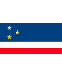 Flagge: Large Gagauzia  |  Querformat Fahne | 1.35m² | 80x160cm 