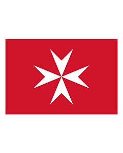 Bandera: Malta |  bandera paisaje | 0.7m² | 70x100cm 